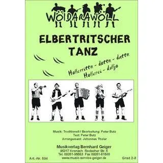 Studio-Verlag Rudi Seifert Elbertritscher Tanz Wöidarawöll Blasmusiknoten