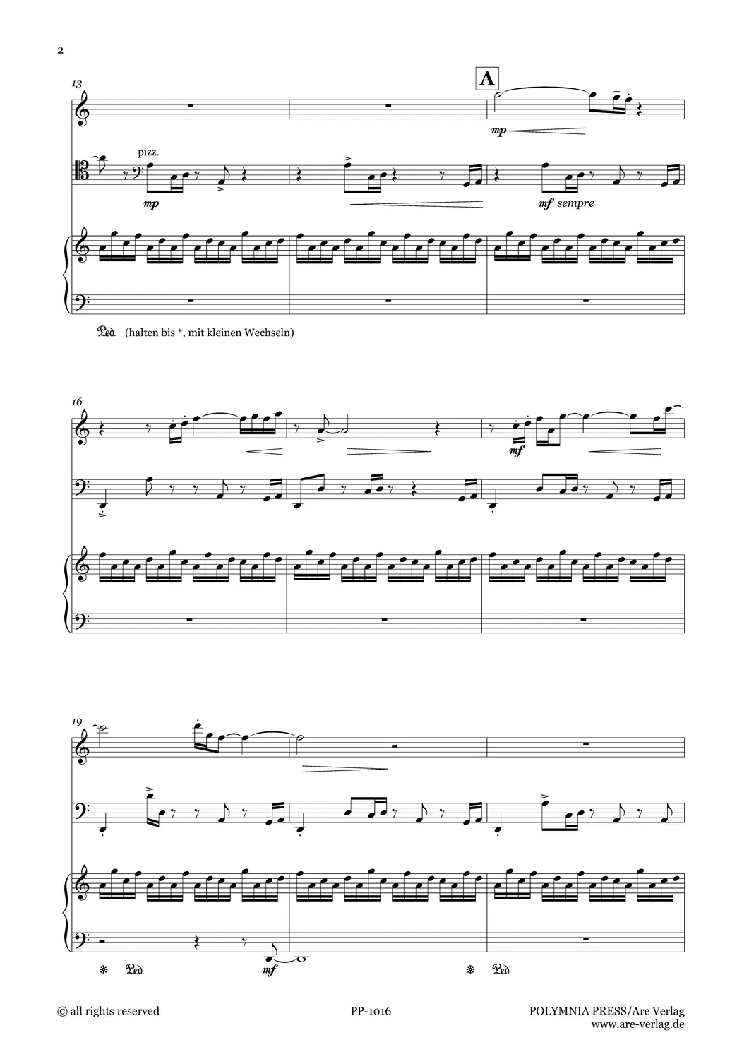 Are Musik Verlag Schultheiss 5-4-3 five fo(u)r three Noten