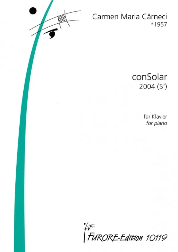 Furore Edition conSolar Klaviernoten Klaviersolo zeitgenössisch
