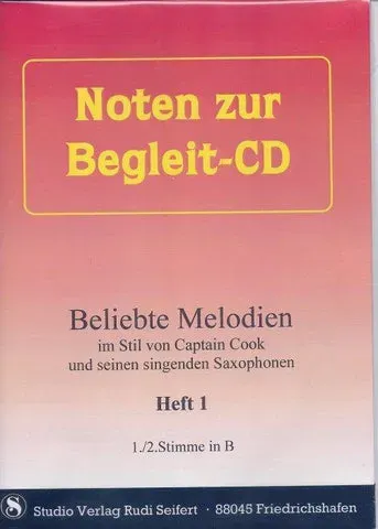 Studio-Verlag Rudi Seifert Beliebte Melodien 1 Noten Begleit-CD