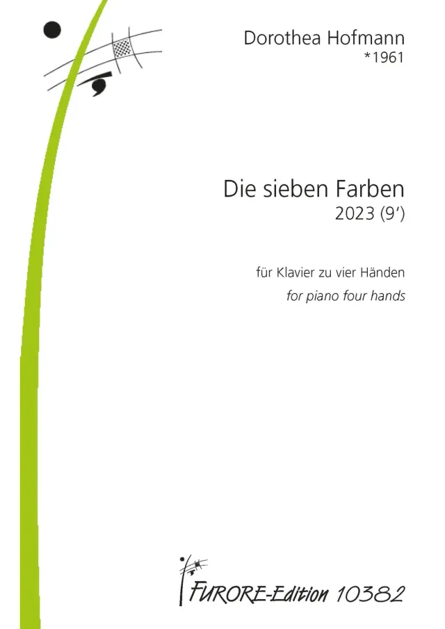 Furore Edition Die sieben Farben Klaviernoten vierhändig