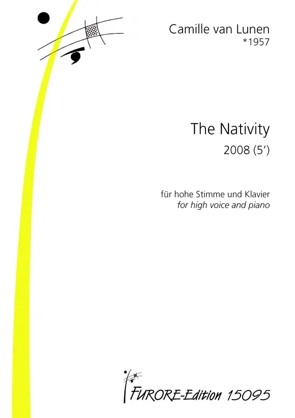 Furore Edition The Nativity Partitur hohe Stimme Klavier
