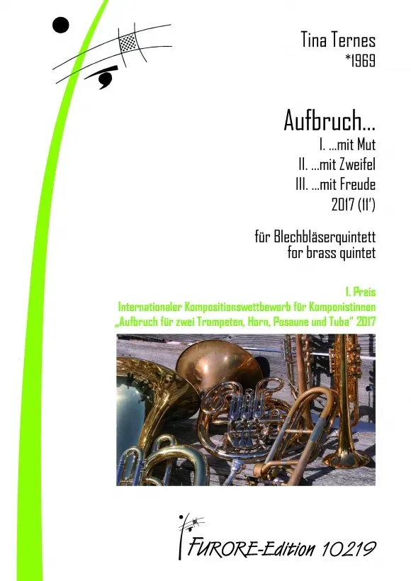 Furore Edition Aufbruch Partitur für Blechbläserquintett