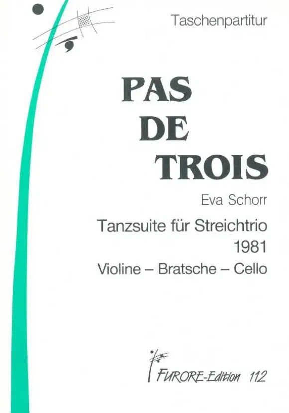Furore Edition Pas de Trois Streichtrio Taschenpartitur