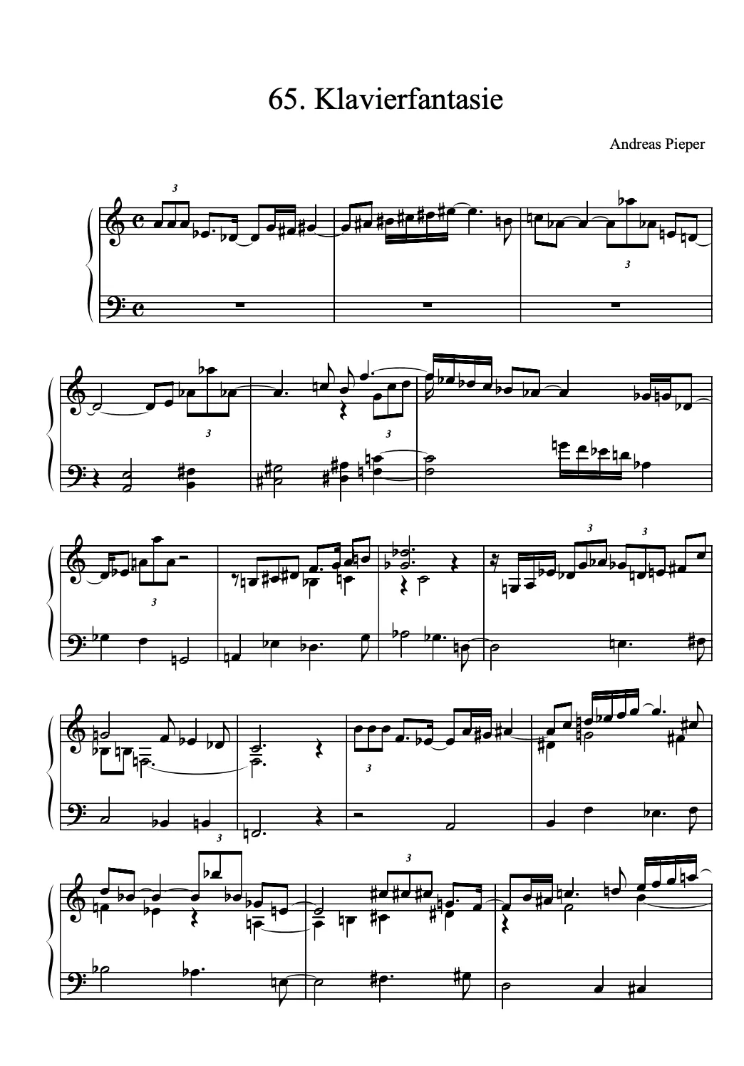 Are Musik Verlag Pieper Klavierfantasien Band 5 Noten Klavier