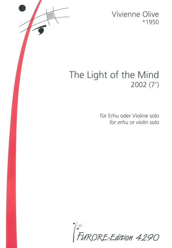 Furore Edition The light of the mind Partitur für Erhu solo