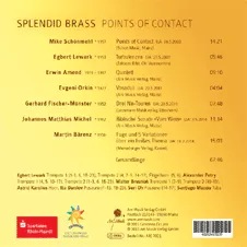 Are Musik Verlag Splendid Brass Points of Contact Noten Blechbläser