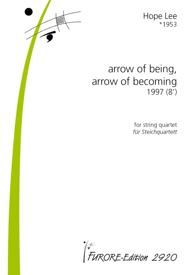 Furore Edition Arrow of being Noten Streichquartett 1997