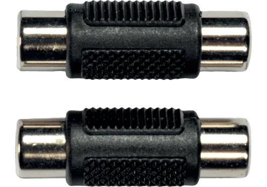 Yellow Cable AD11 Adapter RCA-Kupplung 2 Stück Doppelpack