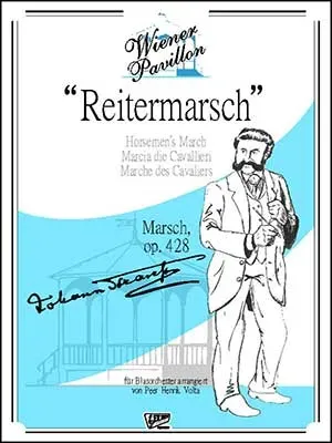 Seeber Film Verlag Reitermarsch op. 428 Noten Blasorchester