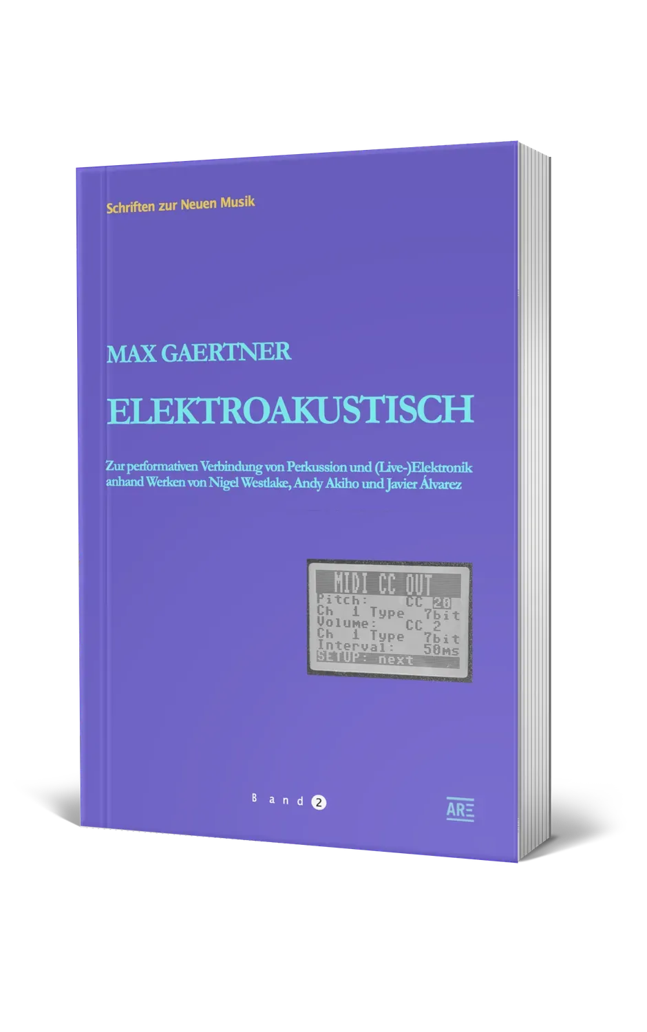 Are Musik Verlag Max Gaertner ELEKTROAKUSTISCH Buch zur Live-Elektronik