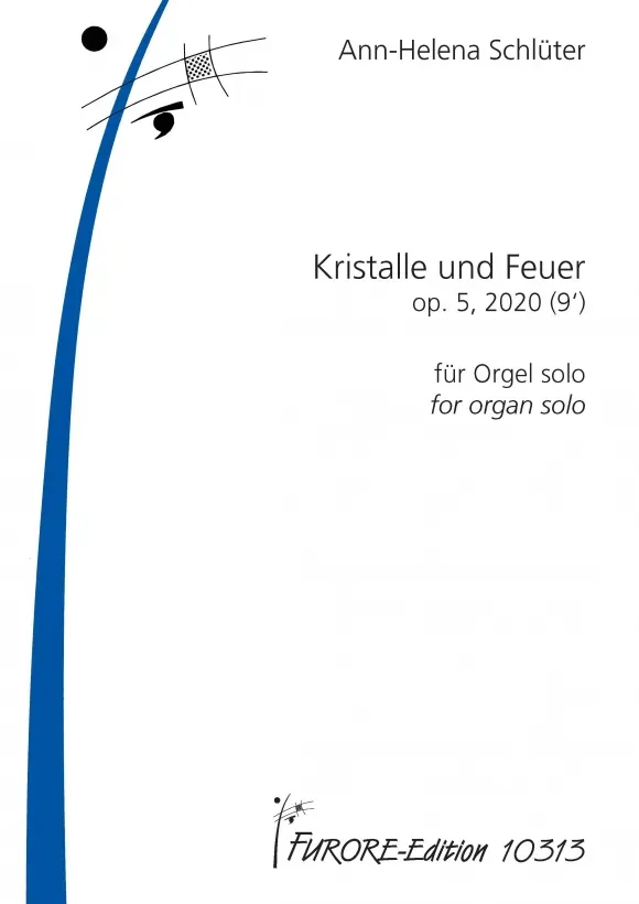 Furore Edition Kristalle und Feuer op 5 Orgel Noten solo