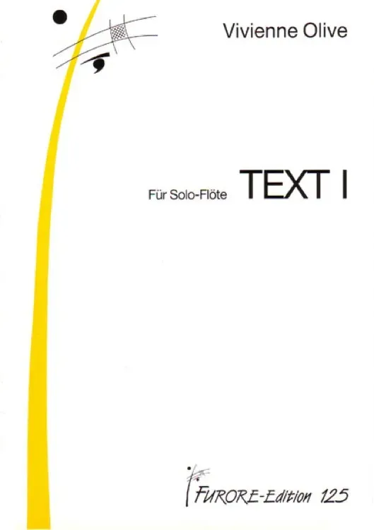 Furore Edition Text I Flöte solo Noten advanced