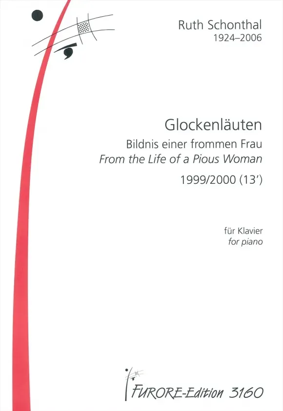 Furore Edition Glockenläuten (Bildnis einer frommen Frau) Klavierpartitur