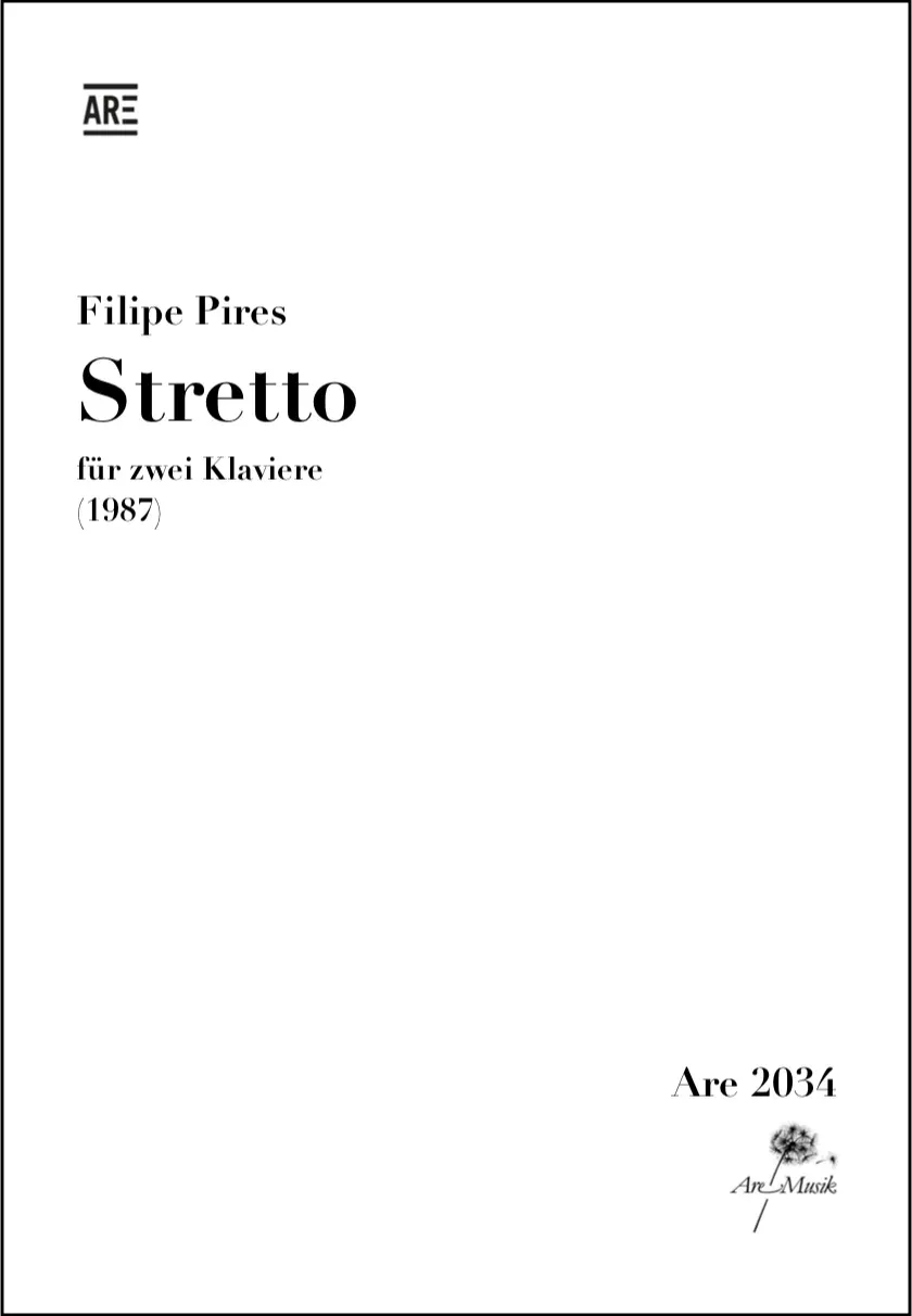 Are Musik Verlag Stretto Noten für zwei Klaviere 1987