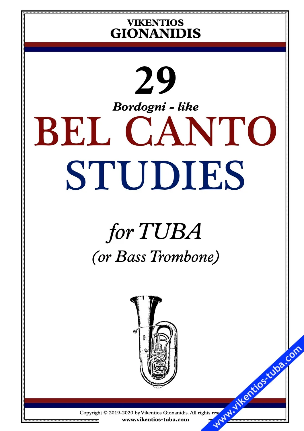 Vikentios Gionanidis 29 Bel Canto Studies Noten