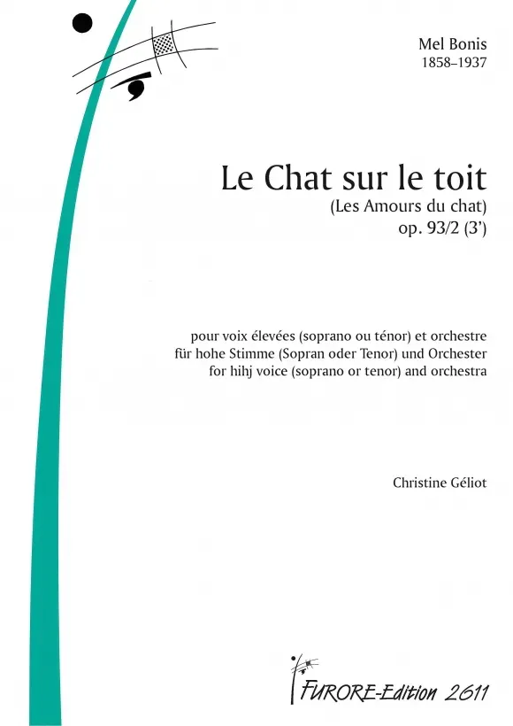 Furore Edition Le Chat sur le toit ou les amours du chat op. 93 Noten