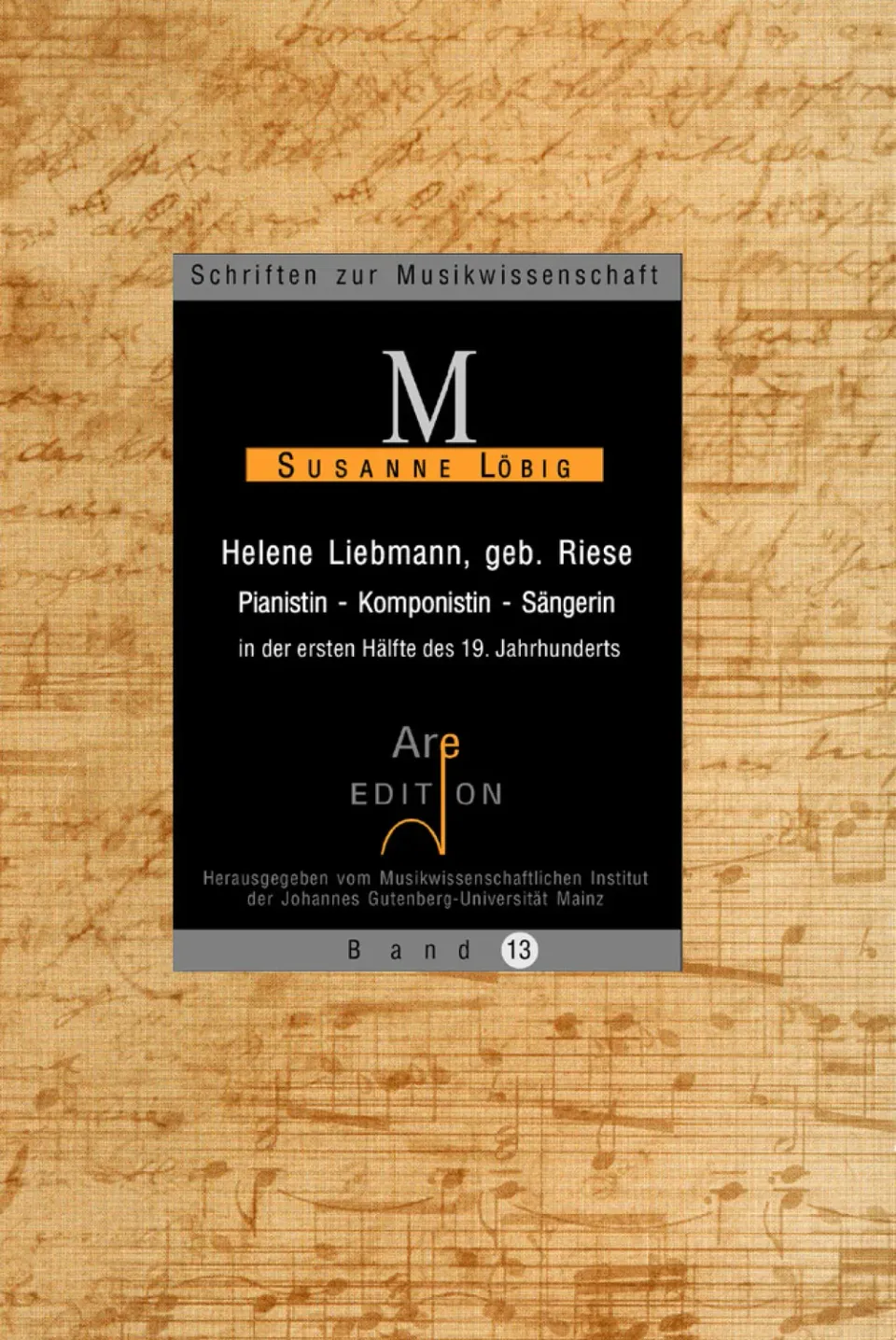 Are Musik Verlag Löbig Helene Liebmann Buch