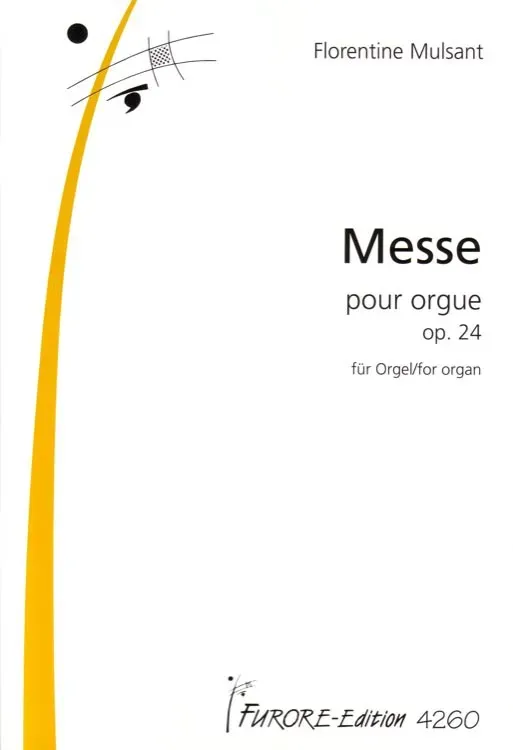Furore Edition Messe pour orgue op. 24 Orgelnoten Partitur