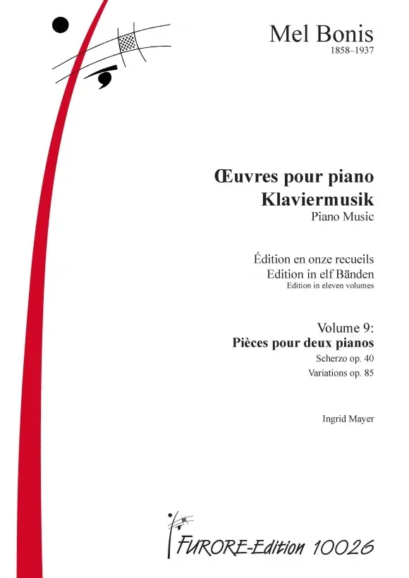 Furore Edition Vol. 09 Pièces Noten für 2 Klaviere