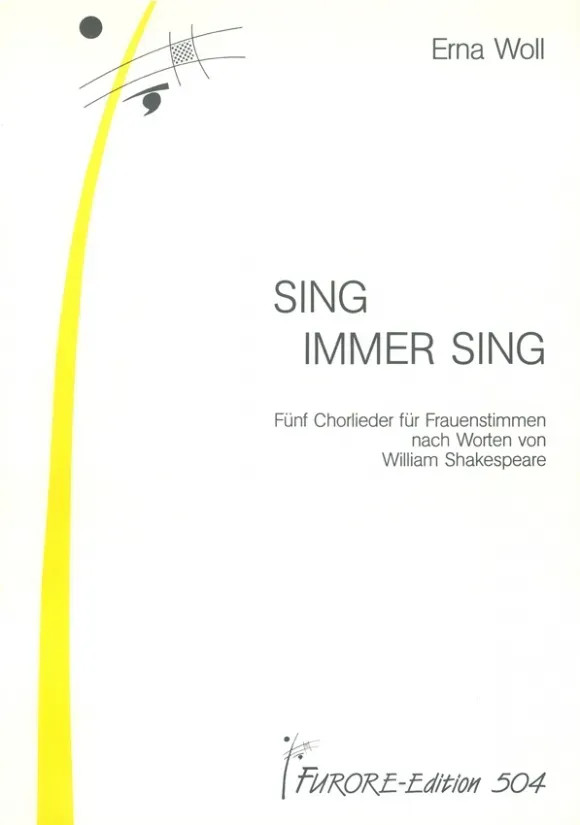 Furore Edition Sing immer Sing Chorpartitur für Frauenchor
