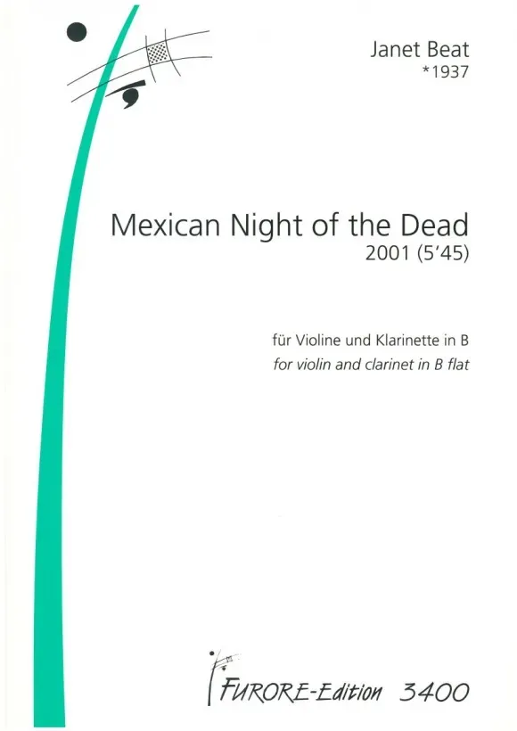 Furore Edition Mexican Night of the Dead Partitur und Stimme für Violine und Klarinette in B