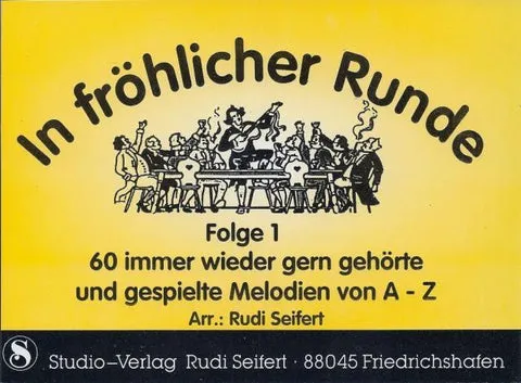 Studio-Verlag Rudi Seifert Evergreen-Grüße 1 Noten Blasmusik