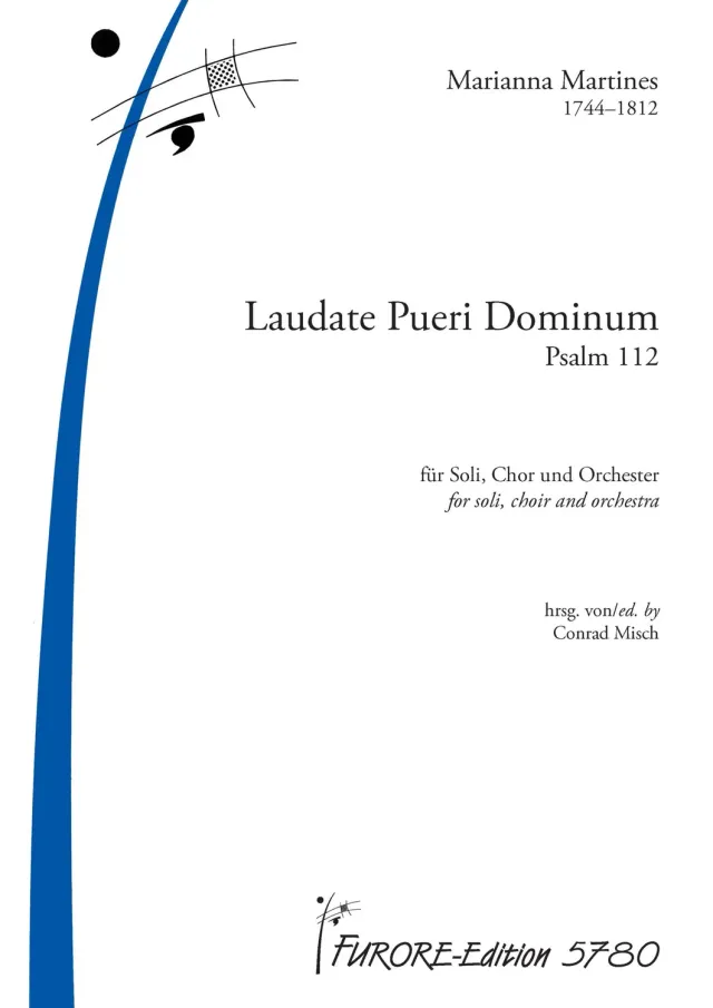 Furore Edition Laudate Pueri Dominum Mietmaterial SAT Orchester