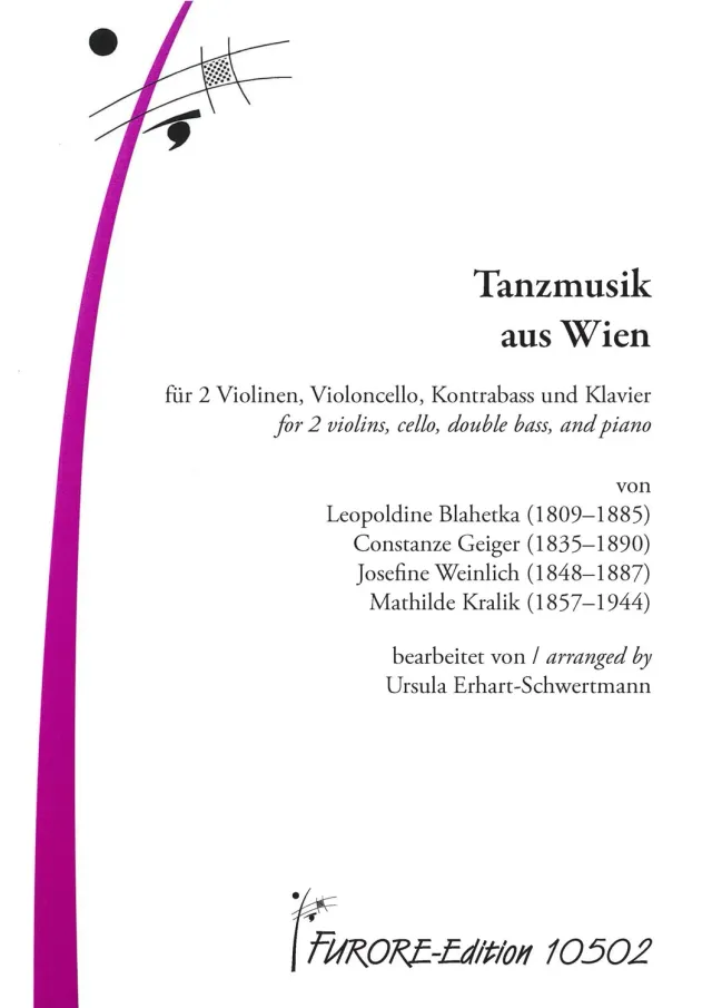 Furore Edition Tanzmusik aus Wien Noten für Klavierquintett