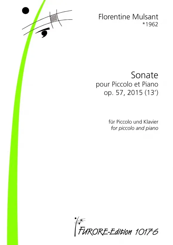 Furore Edition Sonate pour Piccolo Noten für Piccolo Klavier