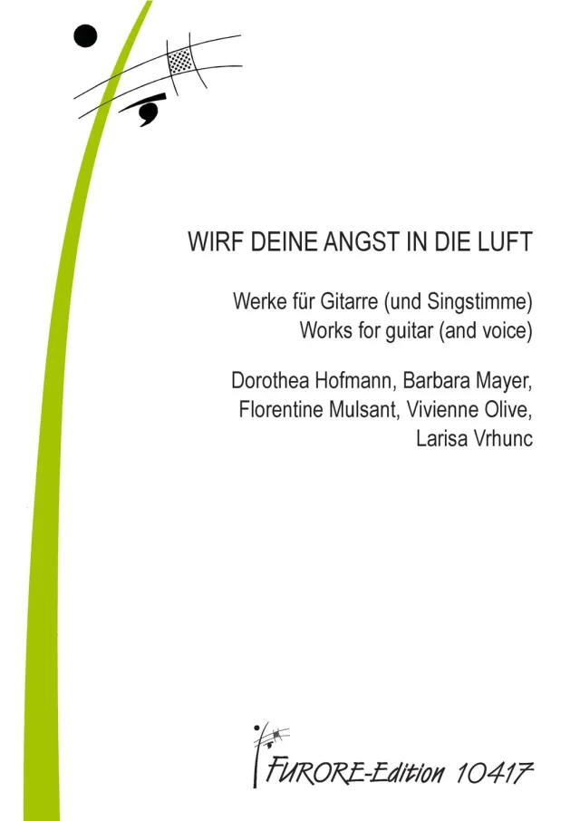 Furore Edition Wirf deine Angst Gitarrennoten Sammlung