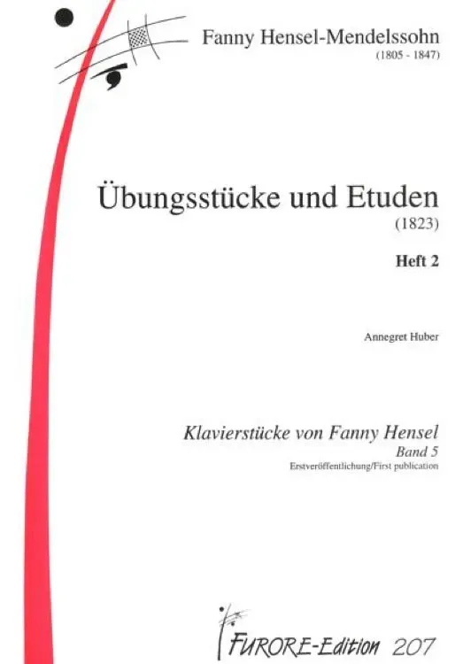 Furore Edition Hensel Übungsstücke Etüden Heft 2 Klaviernoten