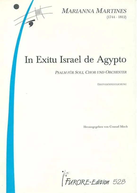 Furore Edition In Exitu Israel de Agypto Psalm Mietmaterial