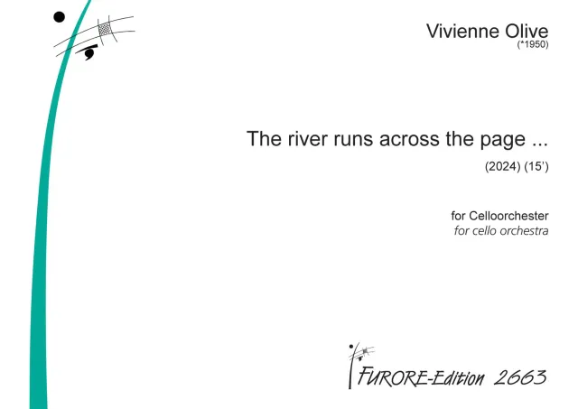Furore Edition Olive The river runs Noten Cello-Orchester