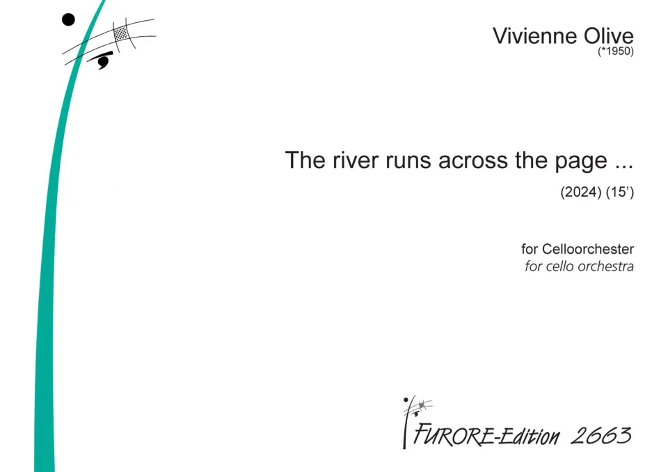 Furore Edition The river runs across the page Celloorchester Leihmaterial