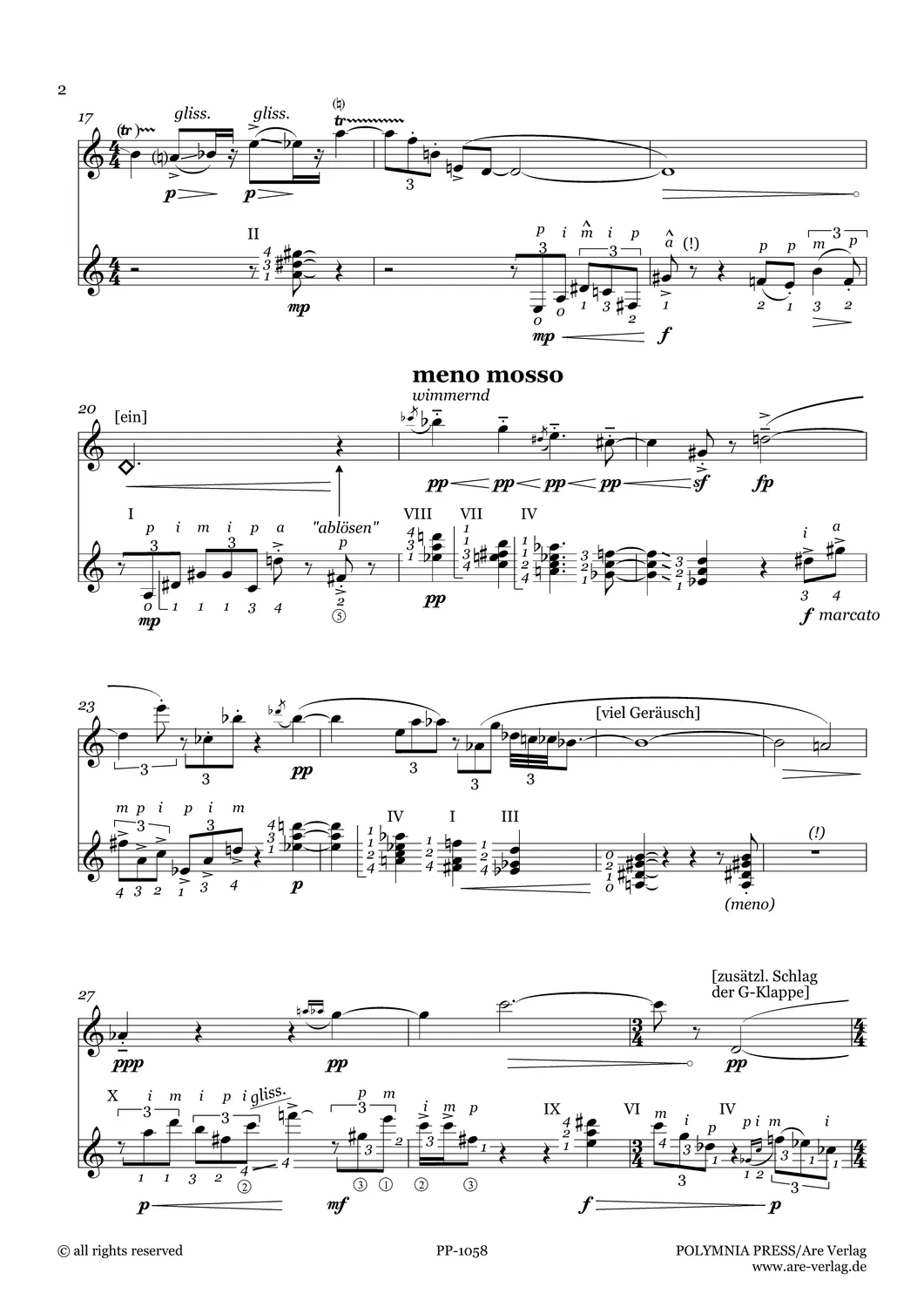 Are Musik Verlag Schultheiss nuances Duo Noten