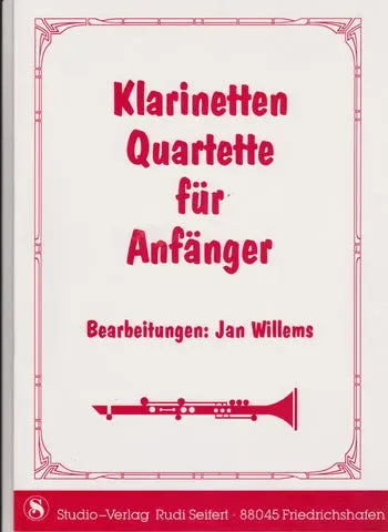 Studio-Verlag Rudi Seifert Klarinetten Quartette Noten Anfänger