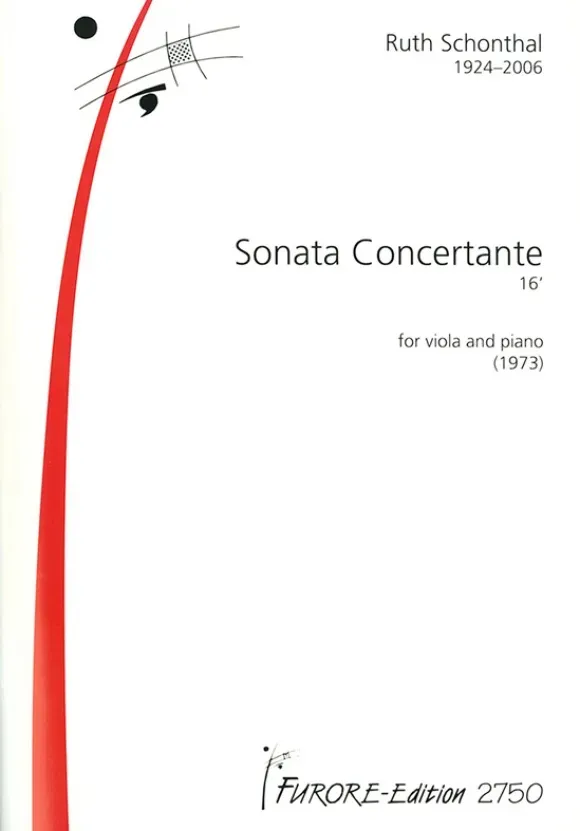 Furore Edition Sonata Concertante Noten für Viola und Klavier