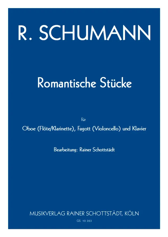 Musikverlag Rainer Schottstädt Romantische Stücke Noten Duo Klavier