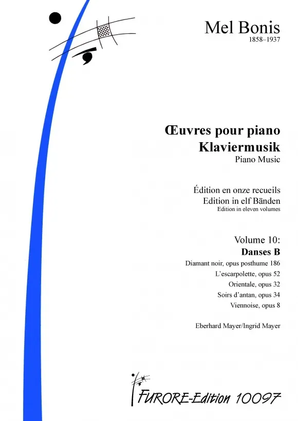 Furore Edition Vol. 10 Danses B Klaviernoten Mel Bonis