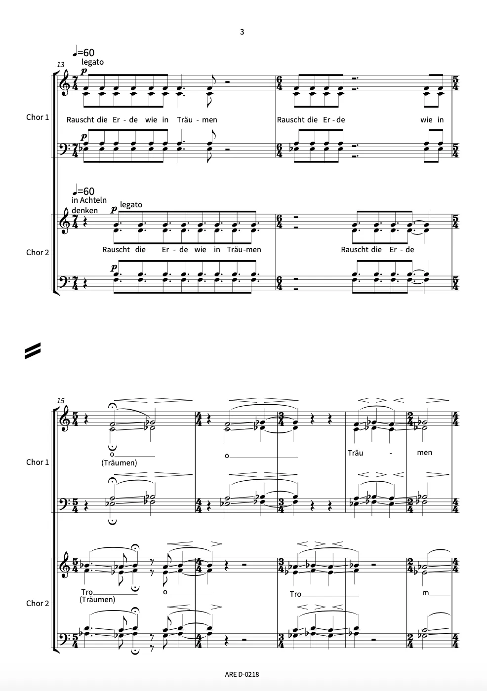 Are Musik Verlag Schultheis Laute Lust Chornoten