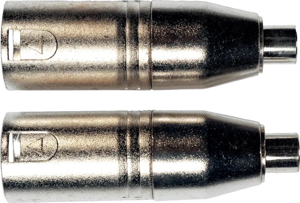 Paul Beuscher AD21 RCA-XLR-Adapter 2er-Set