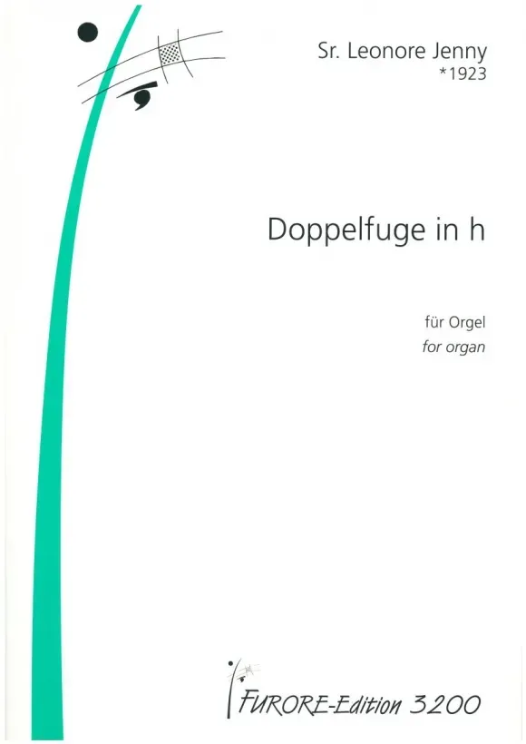 Furore Edition Doppelfuge in h für Orgel Partitur