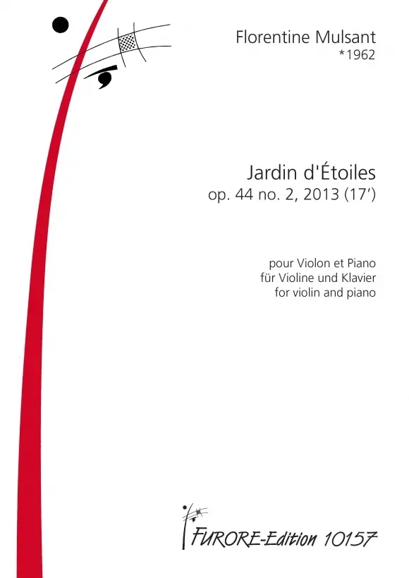 Furore Edition Jardin d’Etoiles op. 44 Nr. 2 Noten für Violine und Klavier