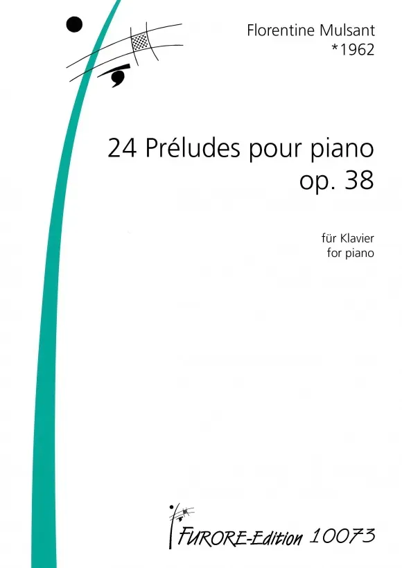 Furore Edition 24 Préludes op. 38 Klaviernoten Partitur