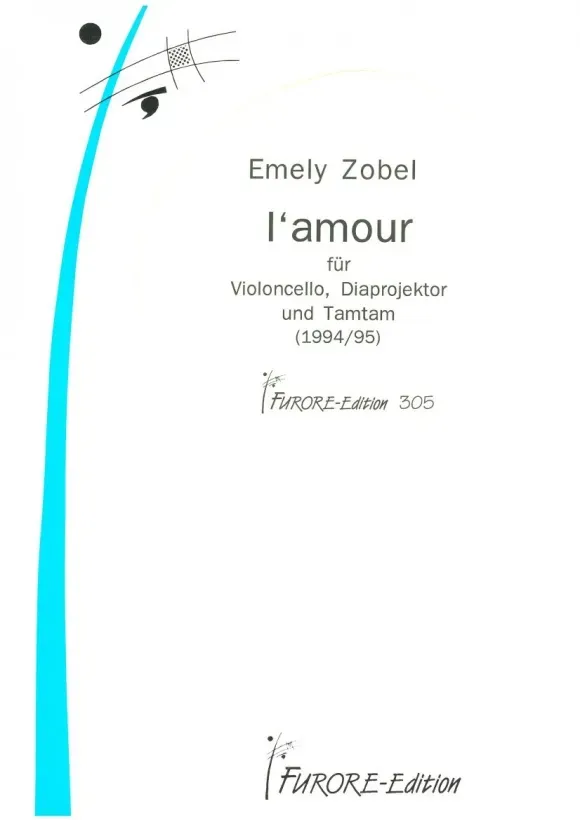Furore Edition L’amour op. 5 Partitur Cello Tam-tam Dia