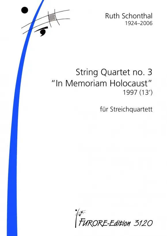 Furore Edition String Quartet No. 3 Streichquartett Noten Partitur