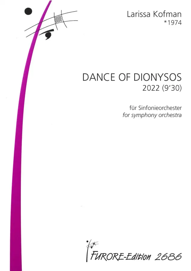 Furore Edition Dance of Dionysos für Sinfonieorchester Mietmaterial