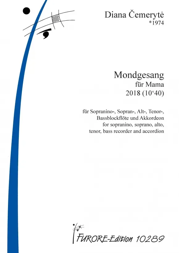 Furore Edition Mondgesang für Mama Blockflötennoten