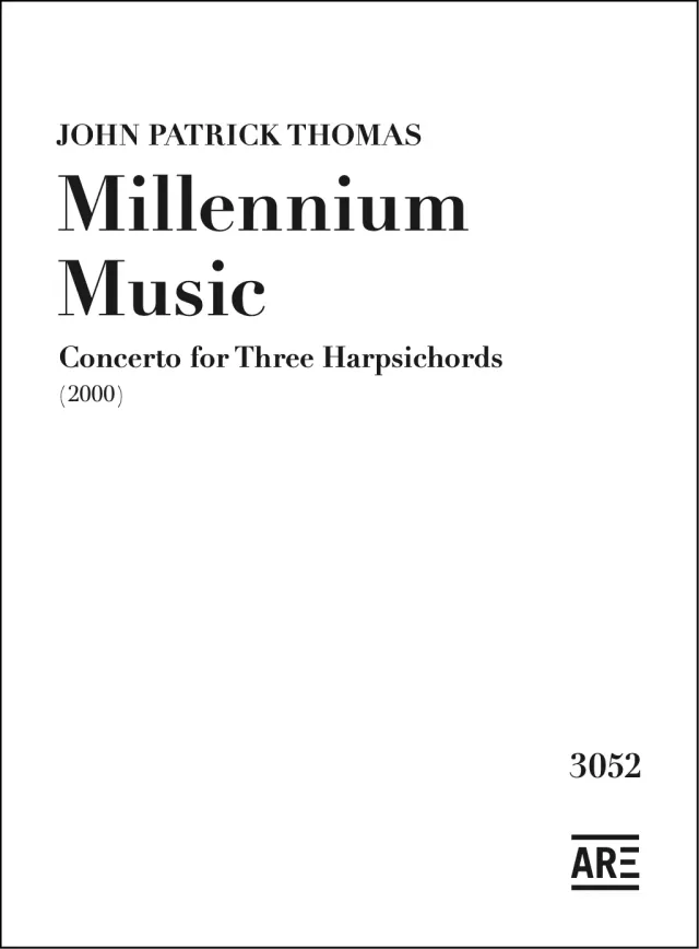 Are Musik Verlag Millennium music Concerto for Three Harpsichords